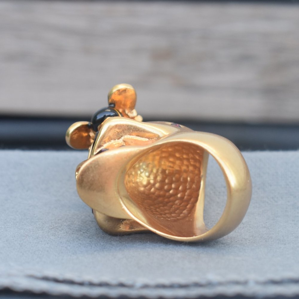 Alexander McQueen | Skull and bee cocktail ring - Picture 8 of 8